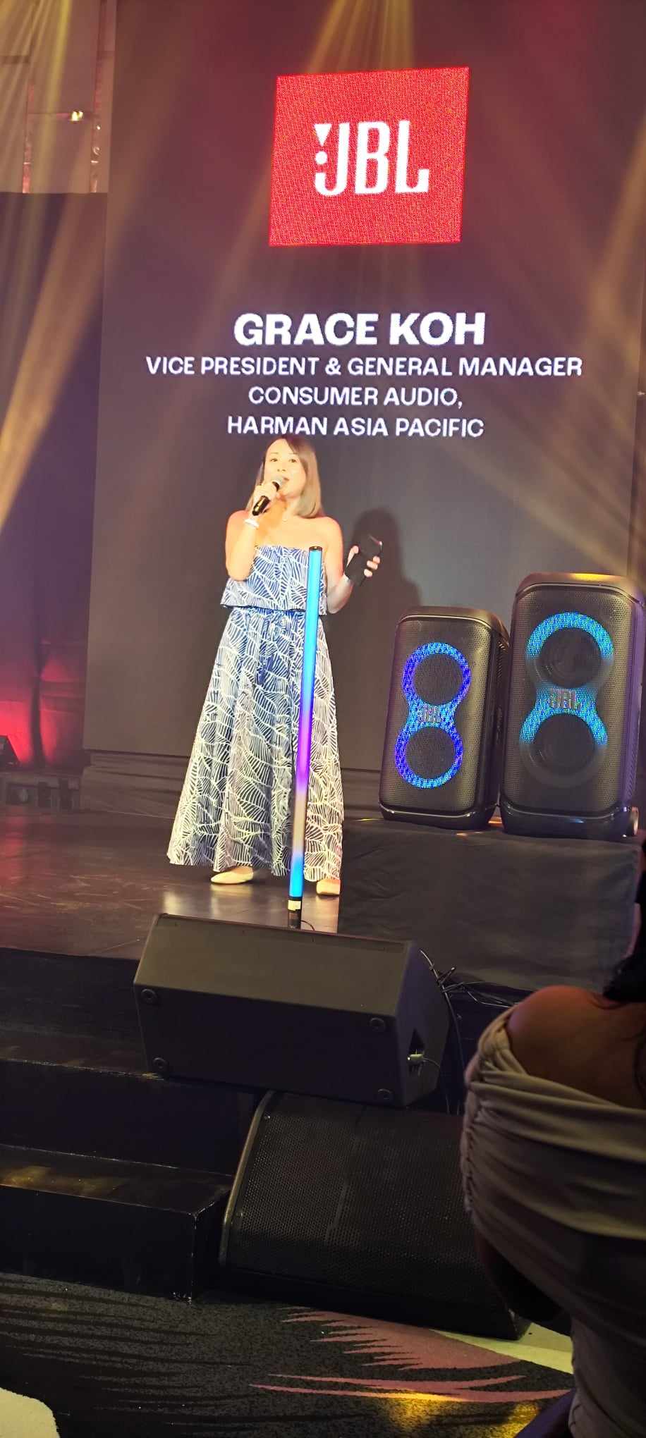 GRACE Koh of Harman International, the mother company of JBL, explains JBL’s push for consumer audio.